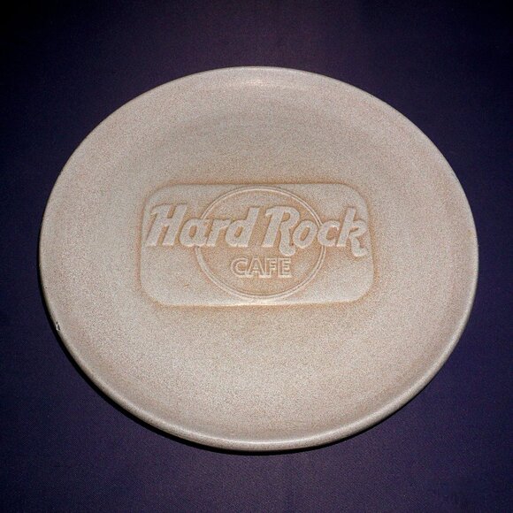 Hard Rock Cafe plaque plate 10" RARE Bon Chef Augusta NJ EUC - Picture 1 of 5